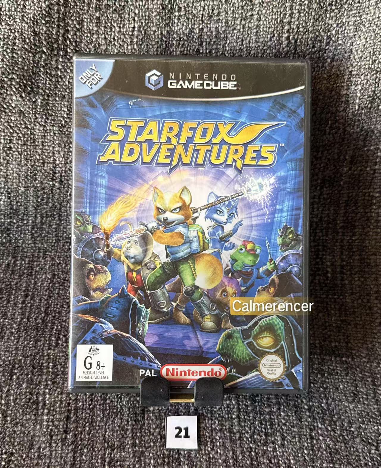 Starfox Adventures Game - Nintendo Gamecube - Pal Version