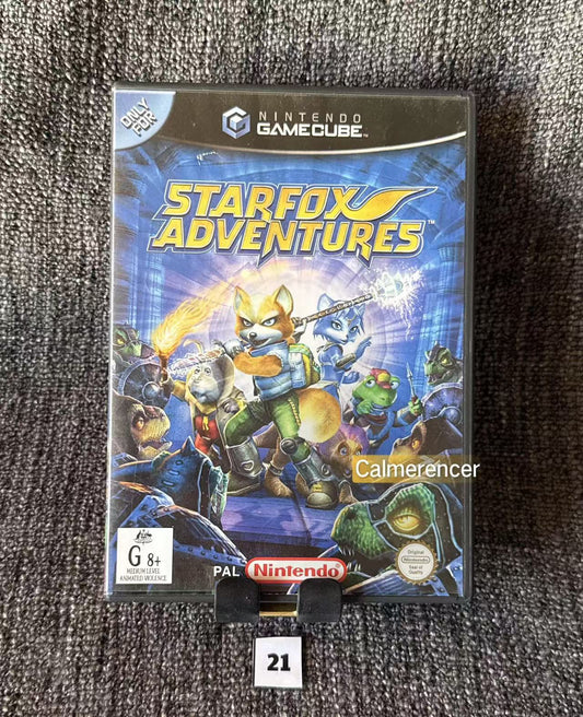 Starfox Adventures Game - Nintendo Gamecube - Pal Version