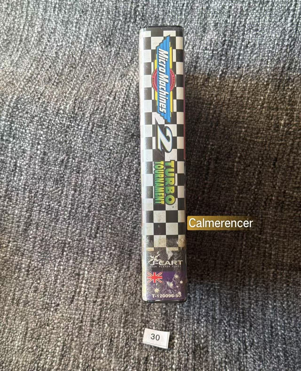 Micro Machines 2 Turbo Tournament Game - Sega Mega Drive