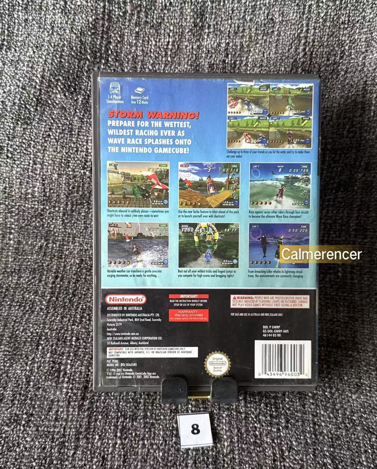 Wave Race Blue Storm Game - Nintendo Gamecube - Pal Version