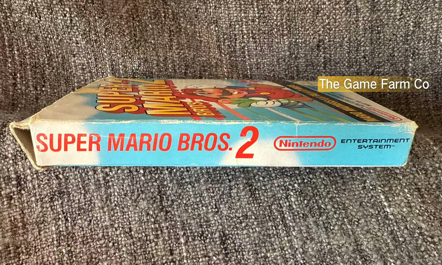 Super Mario Bros 2 Boxed Game - Nes - Nintendo / Entertainment System - Pal Version