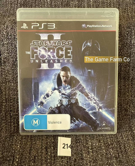 Star Wars The Force Unleashed Game - PS3 - Sony Playstation 3