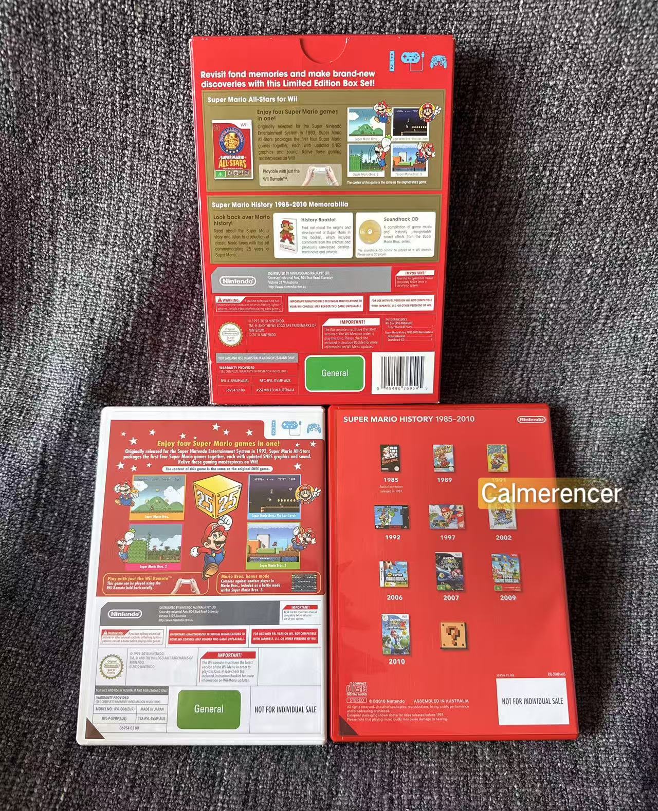 Super Mario All-Stars 25th Anniversary Edition  -  Nintendo Wii game