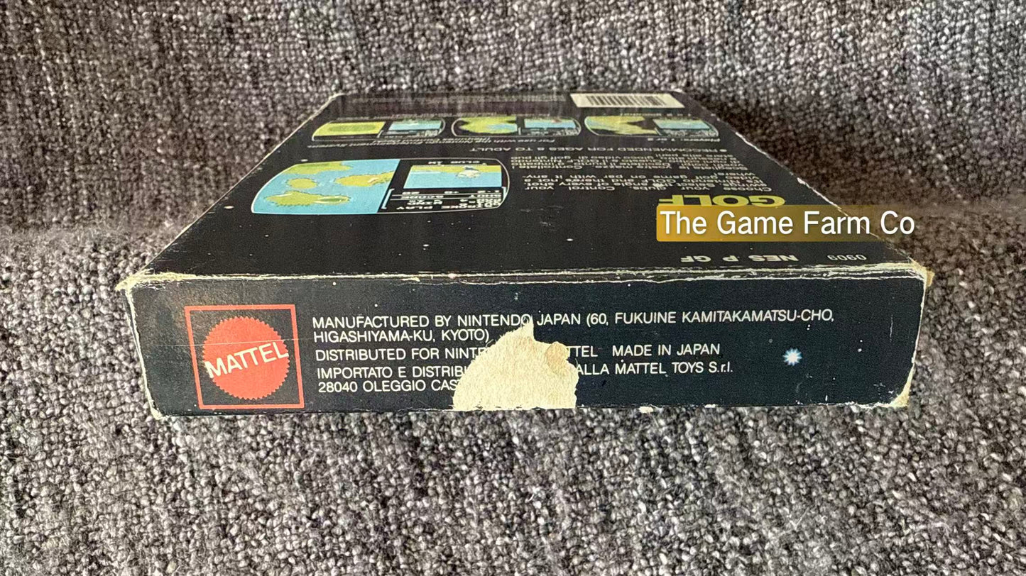 Golf Boxed Game - Nes - Nintendo / Entertainment System - Pal Version