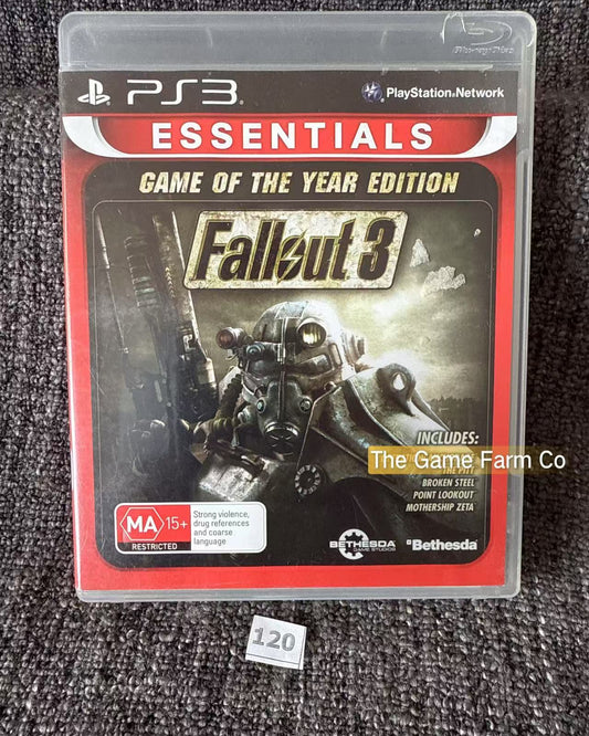 Fallout 3 Game Of The Year Edition Game - PS3 - Sony Playstation 3
