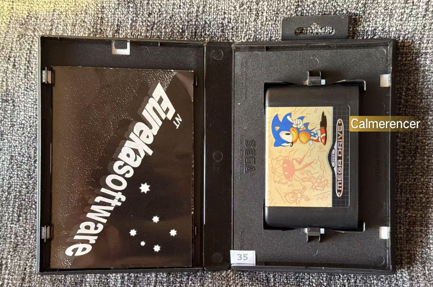 Sonic The Hedgehog Excellent Condition - Game - Sega Mega Drive