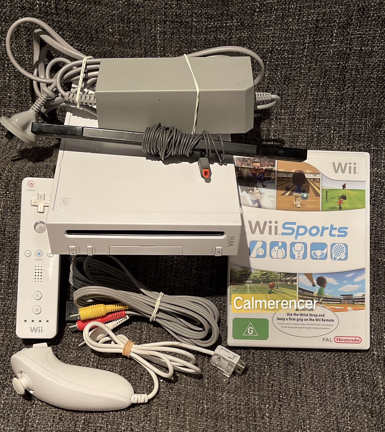 Nintendo Wii Console with Accessories in used condition - Pal Version (Copy)