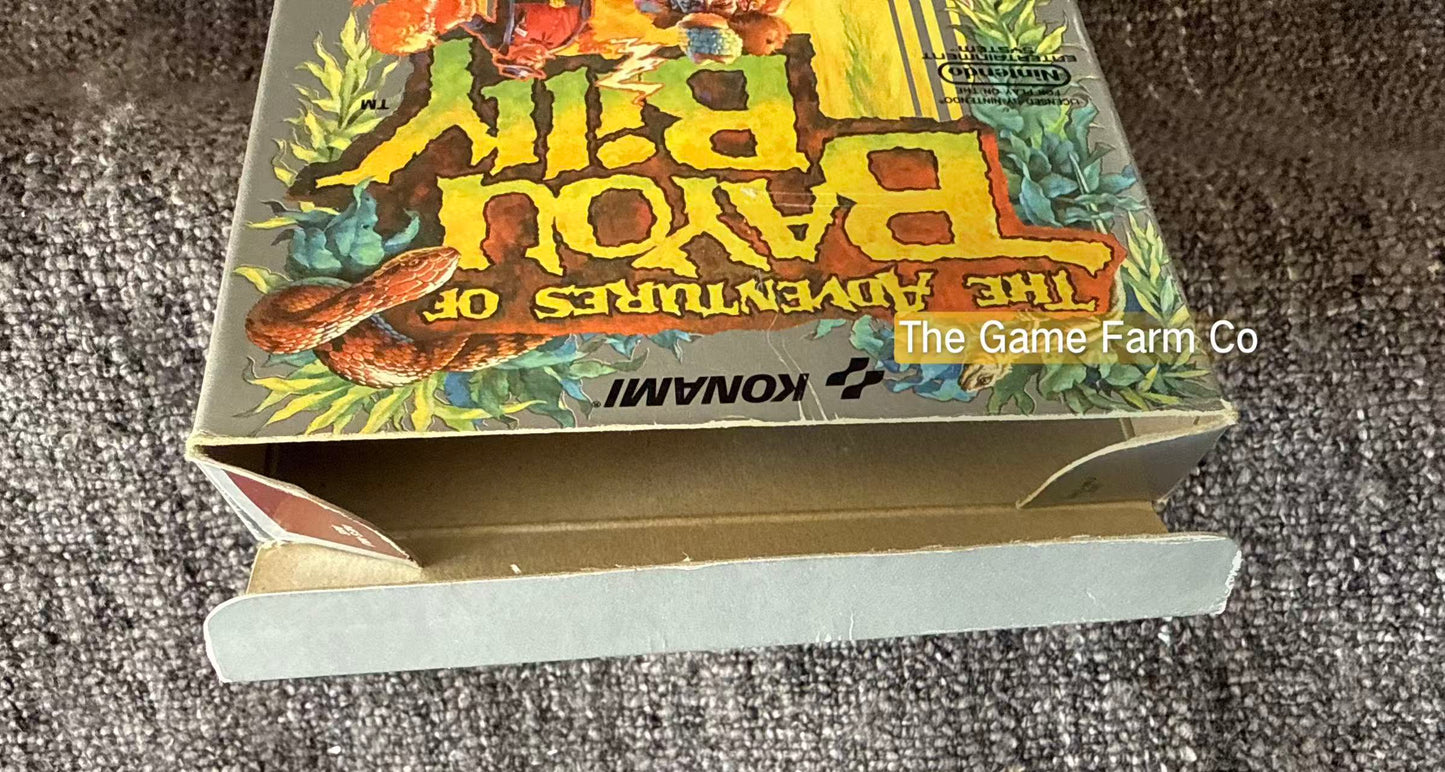 The Adventures Of Bayou Billy Boxed Game - Nes - Nintendo / Entertainment System - Pal Version