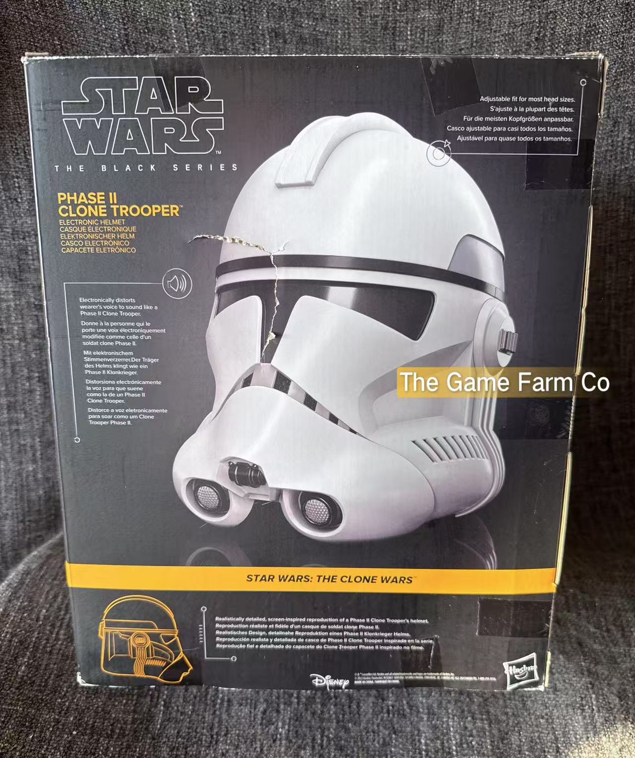 Star Wars The Black Series Phase II Clone Trooper Premium Electronic Helmet (BRAND NEW)