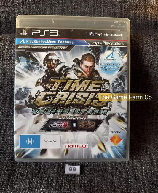 Time Crisis Razing Storm Game - PS3 - Sony Playstation 3