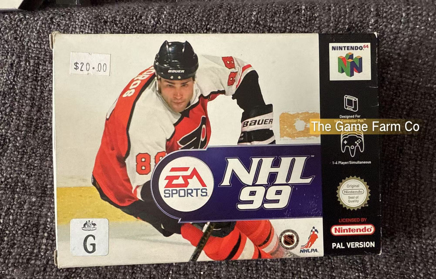 NHL 99 Game Boxed - Nintendo 64 / N64 - Pal Version