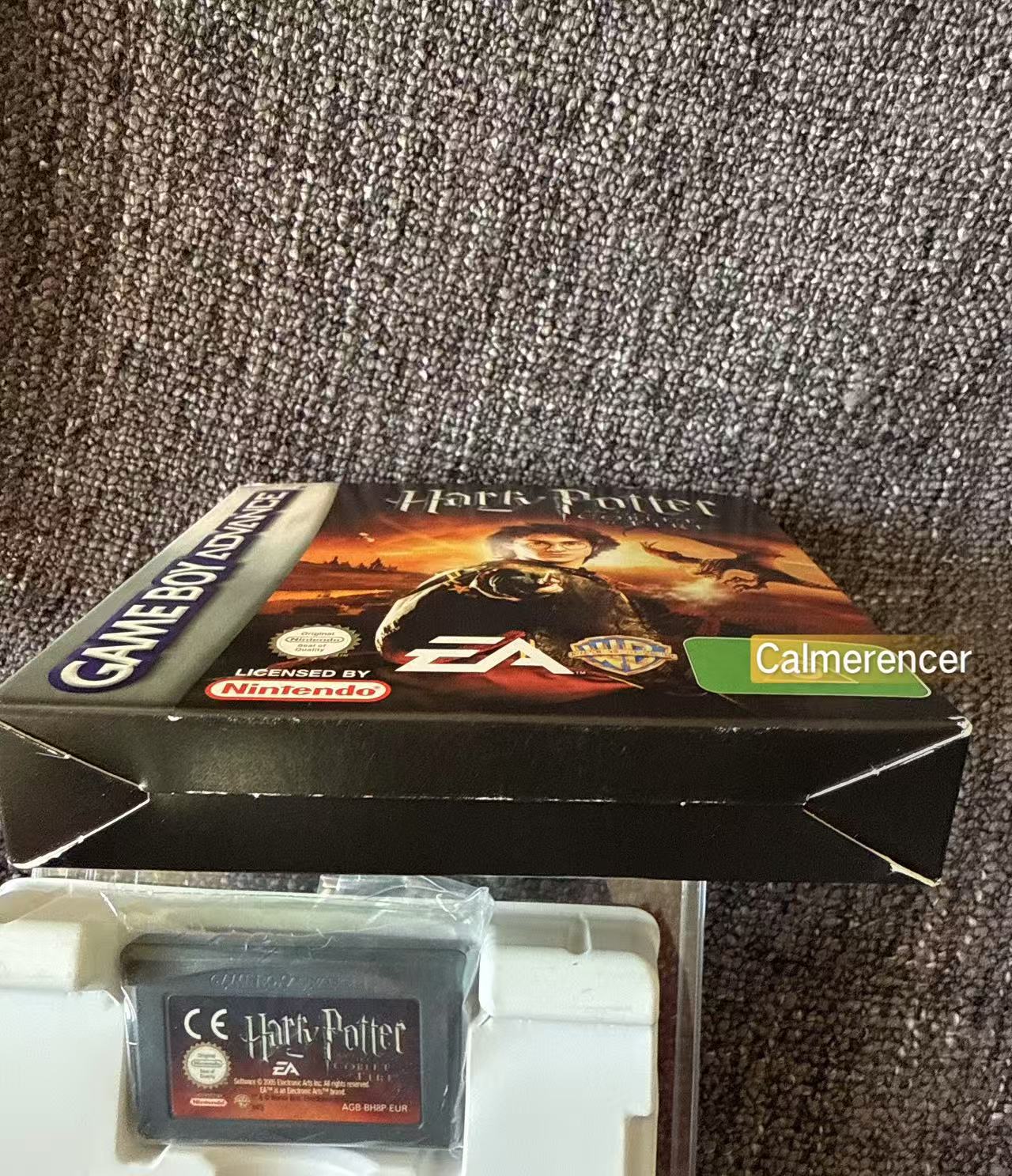 Harry Potter And The Goblet Of Fire Boxed Game -Nintendo Gameboy Advance GBA - Pal Version