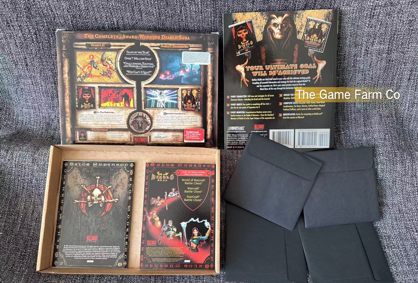 Diablo II 2 PC Battle Chest In Excellent Condition - Computer - Big Box