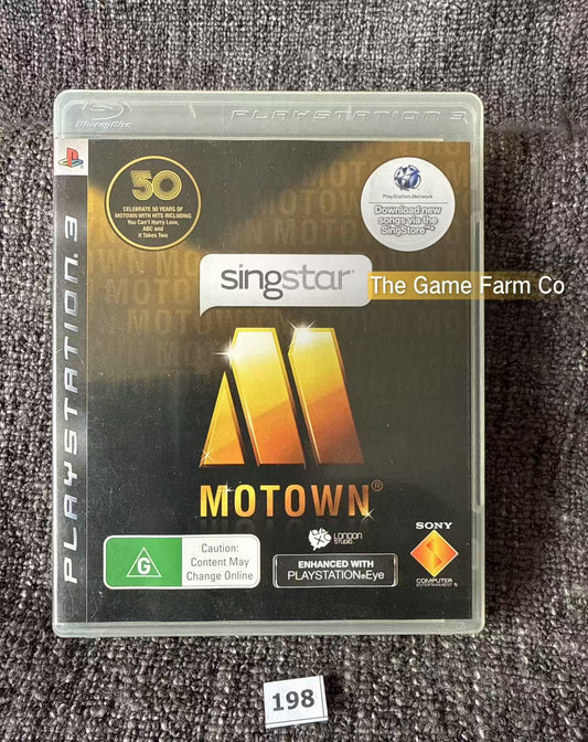 Singstar Motown Game - PS3 - Sony Playstation 3