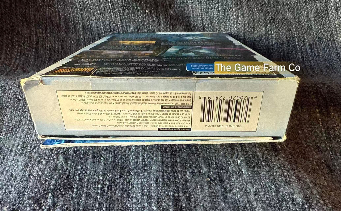 World of Warcraft: Wrath of the Lich King (PC/Mac) Expansion Set Boxed Used Complete