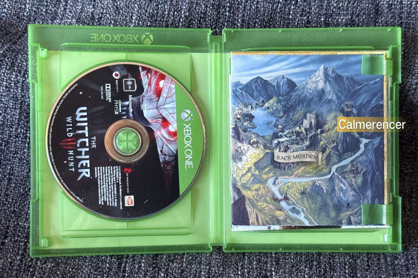 The Witcher 3 Wild Hunt with bonus materials Game Microsoft Xbox One