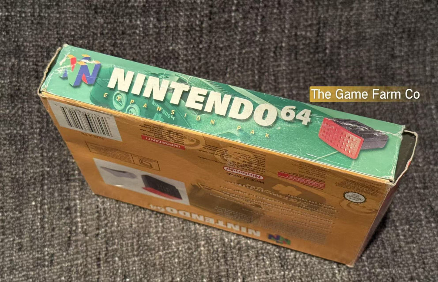 Genuine Nintendo 64 Boxed (N64) Expansion Pak with Clip