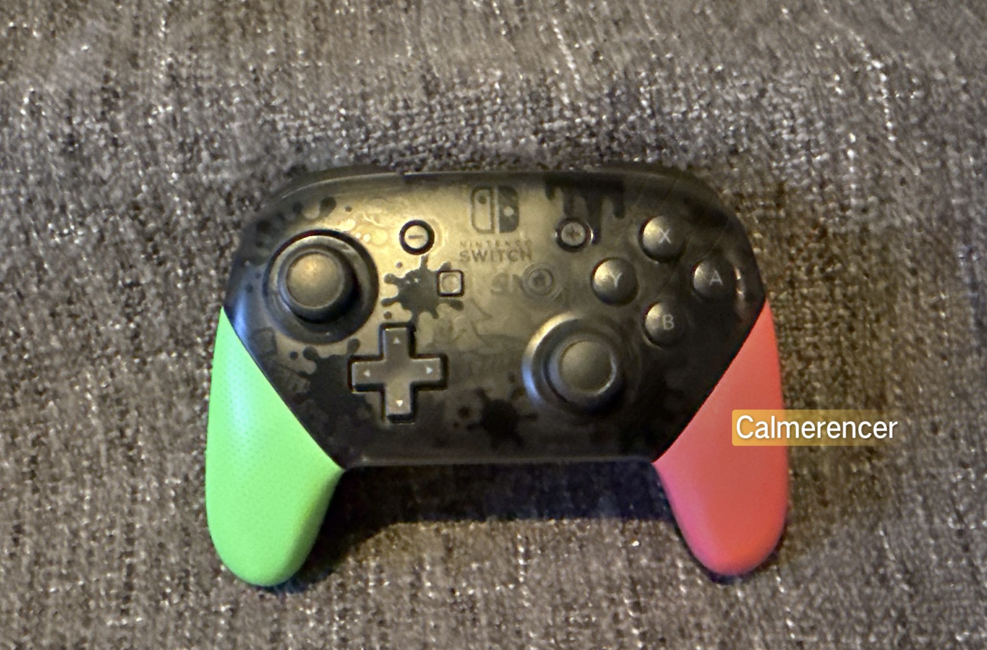 Pro Controller Splatoon Shell Replacement Limited Edition Splatoon Genuine Nintendo Switch Pro Controller – The ...