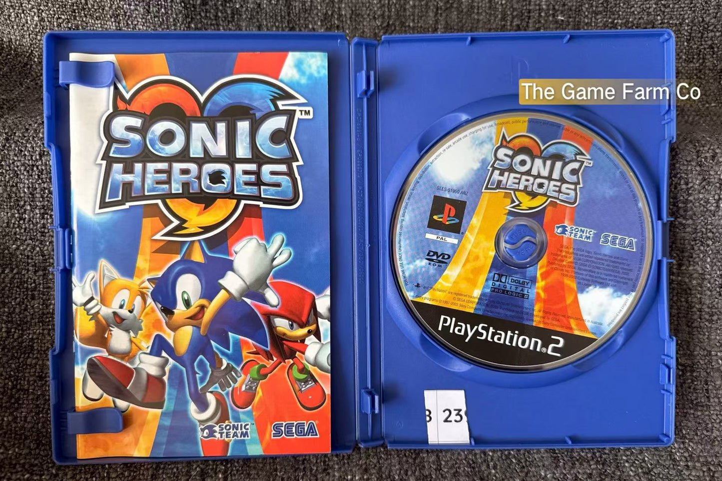 Sonic Heroes Game- Sony PlayStation 2 (PS2)
