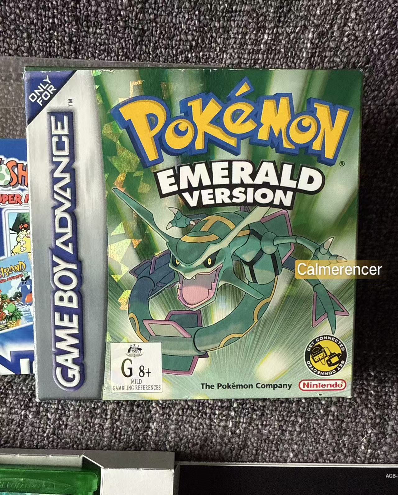 Pokemon Emerald Version Boxed Game In Excellent condition -Nintendo Gameboy Advance GBA - Pal Version