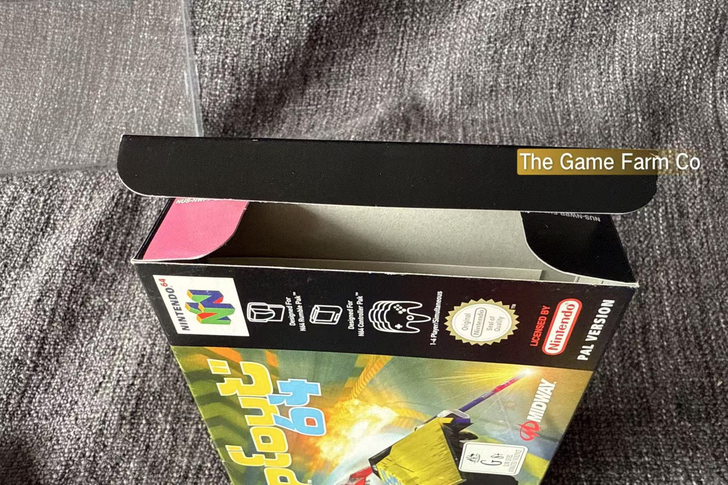 Wipeout 64 Game Boxed - Nintendo 64 / N64 - Pal Version