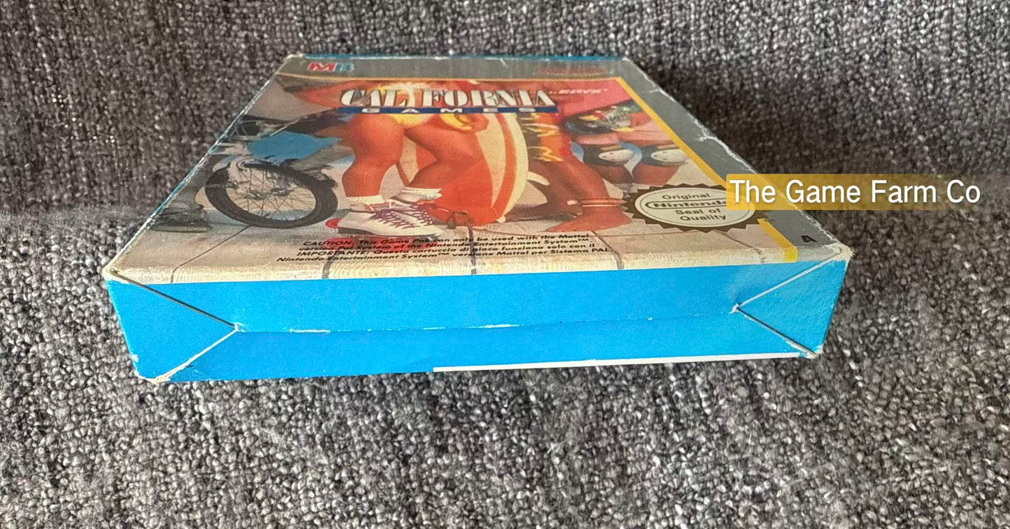 California Games Boxed Game - Nes - Nintendo / Entertainment System - Pal Version