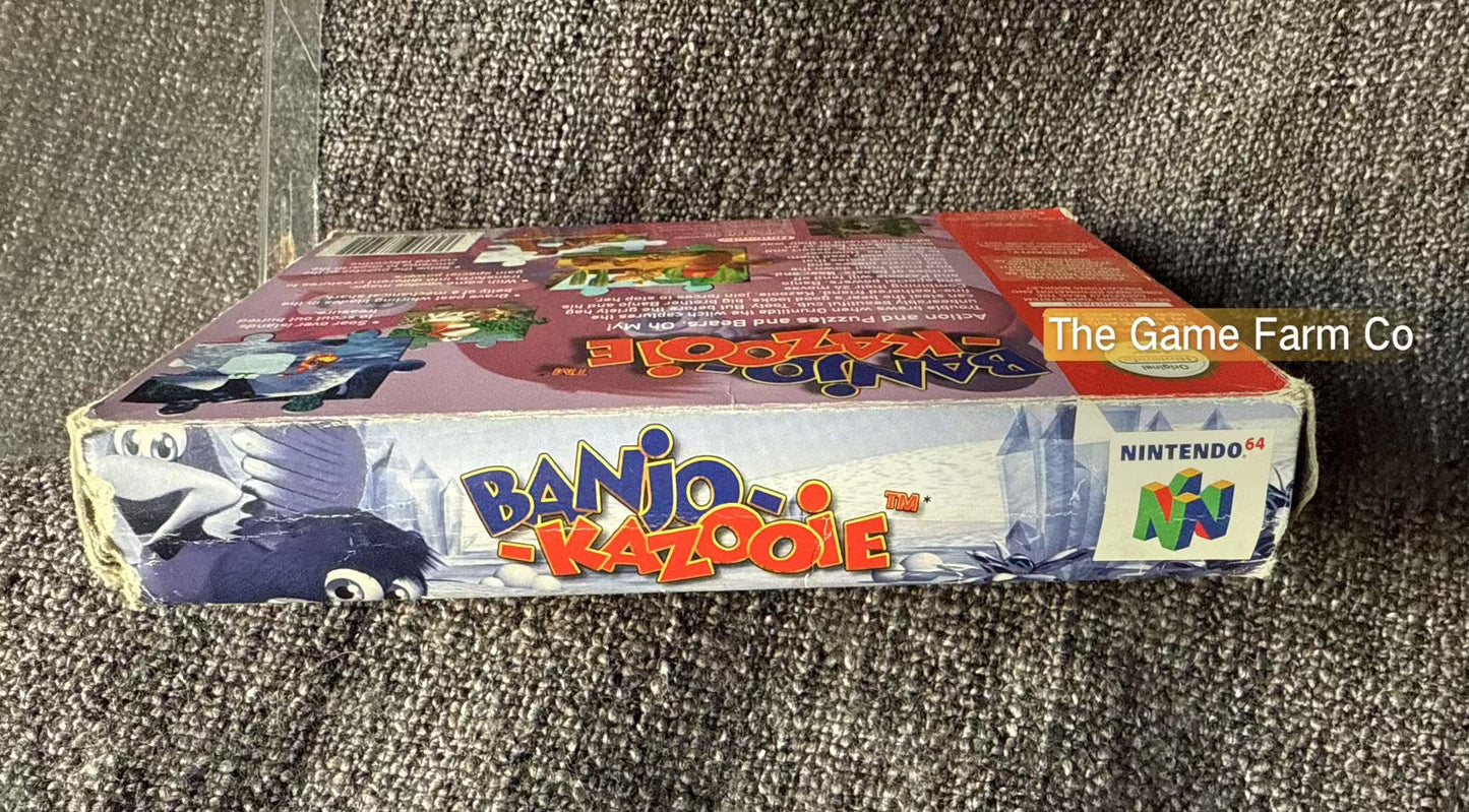 Banjo Kazooie Game Boxed - Nintendo 64 / N64 - Pal Version