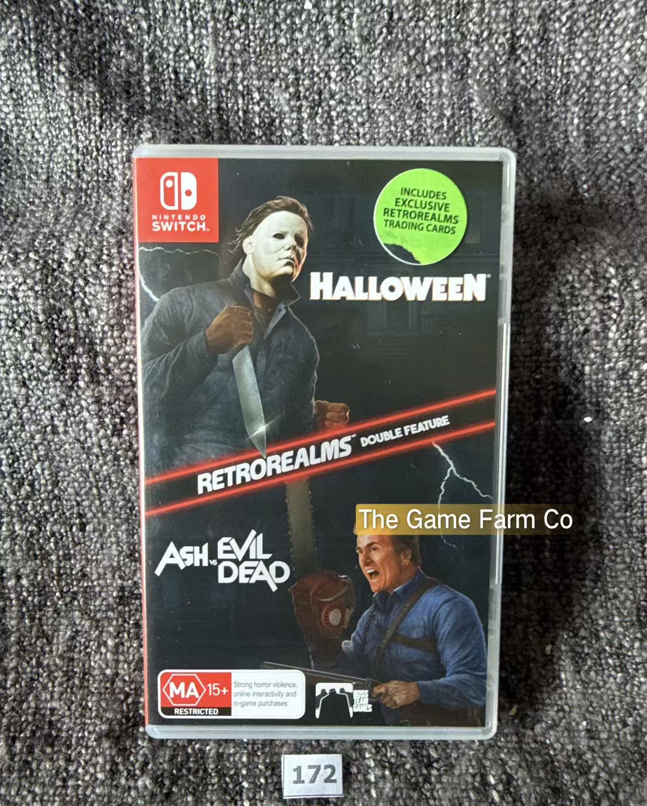 RetroRealms: Halloween (Nintendo Switch) Brand New Physical Cartridge PAL