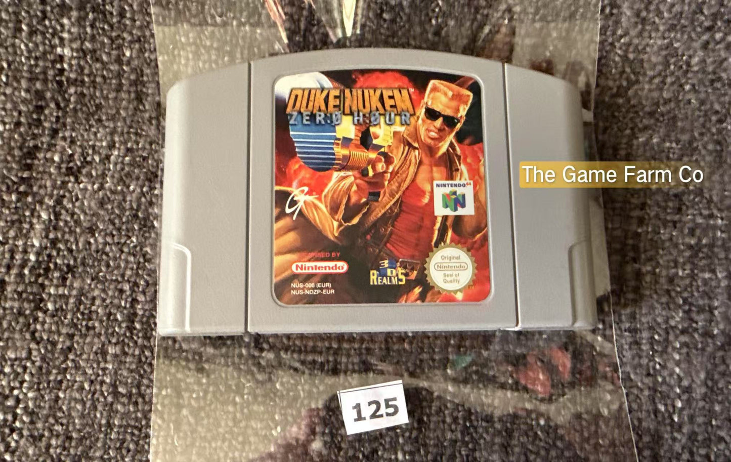 Duke Nukem Zero Hour 64 Game - Nintendo 64 / N64 - Pal Version