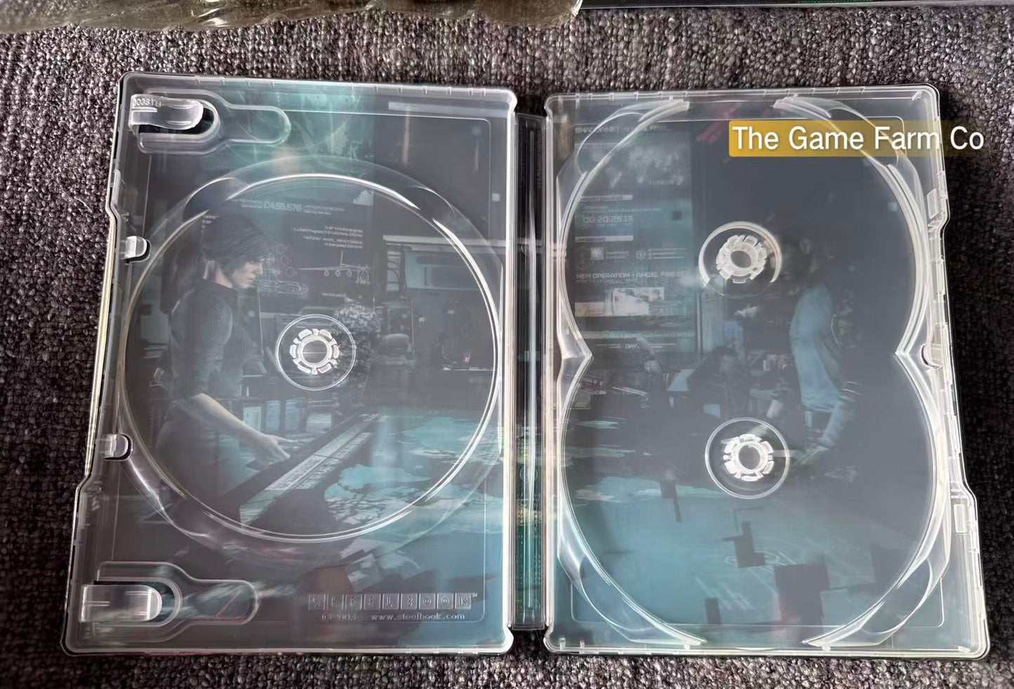 Tom Clancy's Splinter Cell Blacklist Sam FIsher Desert Suit Statue / Figure The 5th Freedom edition- Xbox 360 Game