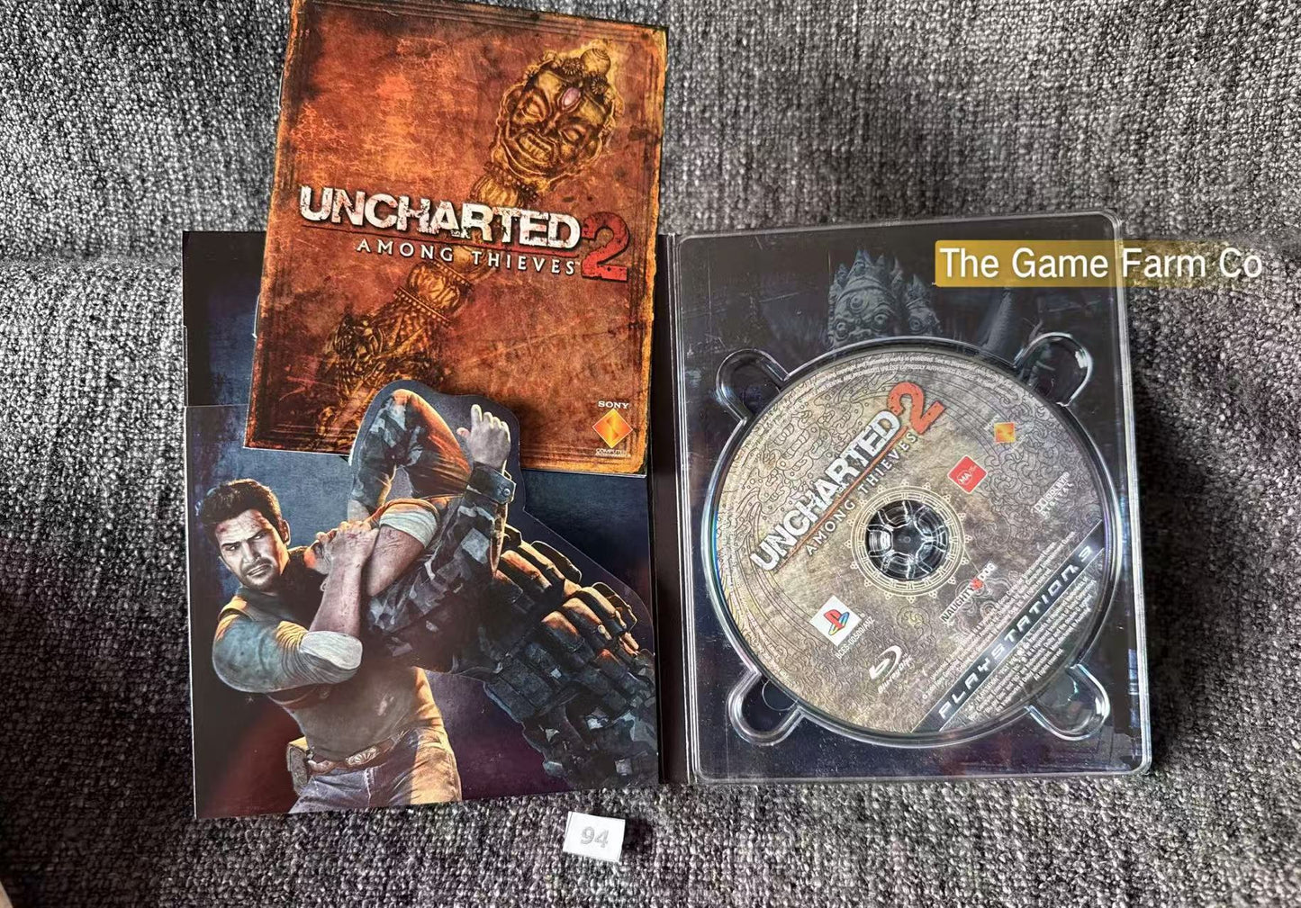 Uncharted 2 Among Thieves PS3 Limited Edition Steelbook Game - PS3 - Sony Playstation 3