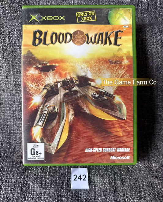 Blood Wake Game Microsoft Xbox Original