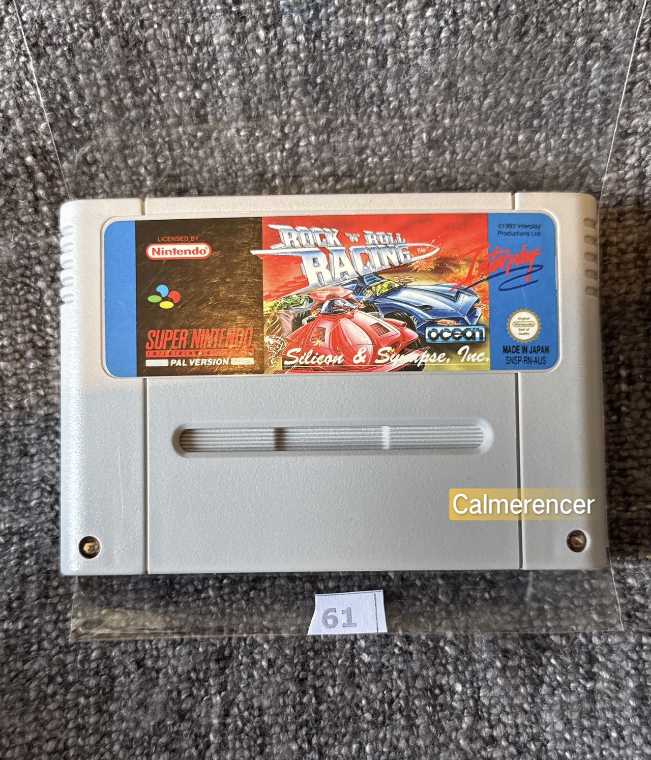 Rock N Roll Racing Super Nintendo (Snes) – The GameFarm Co.