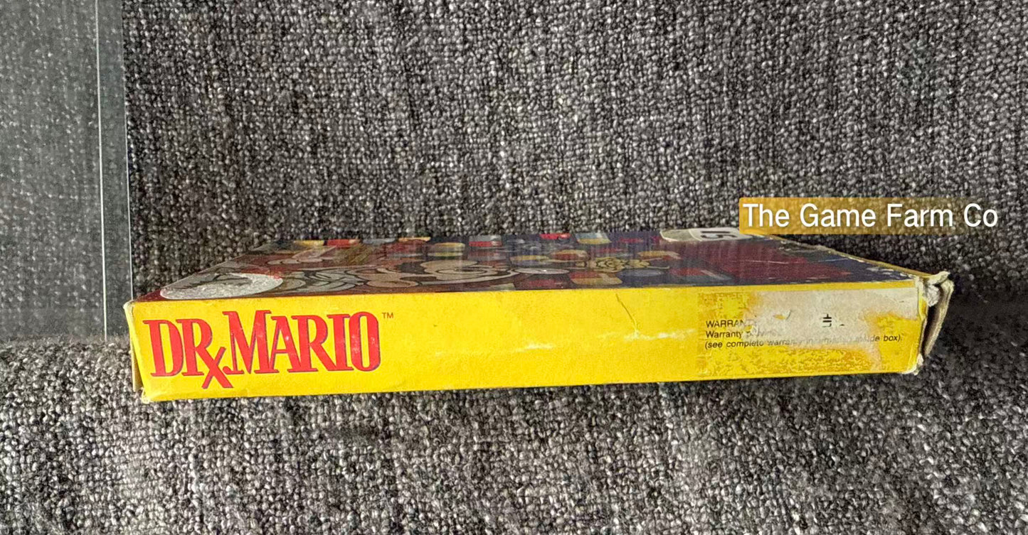 Dr Mario X Boxed Game - Nes - Nintendo / Entertainment System - Pal Version