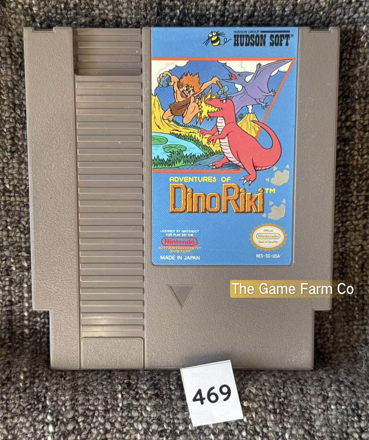Adventures of Dino Riki Nintendo Entertainment System (NES) Loose Used