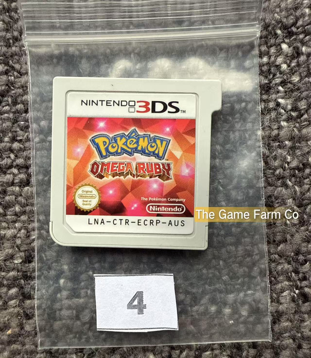 Pokemon Omega Ruby Game - No case Nintendo 3DS