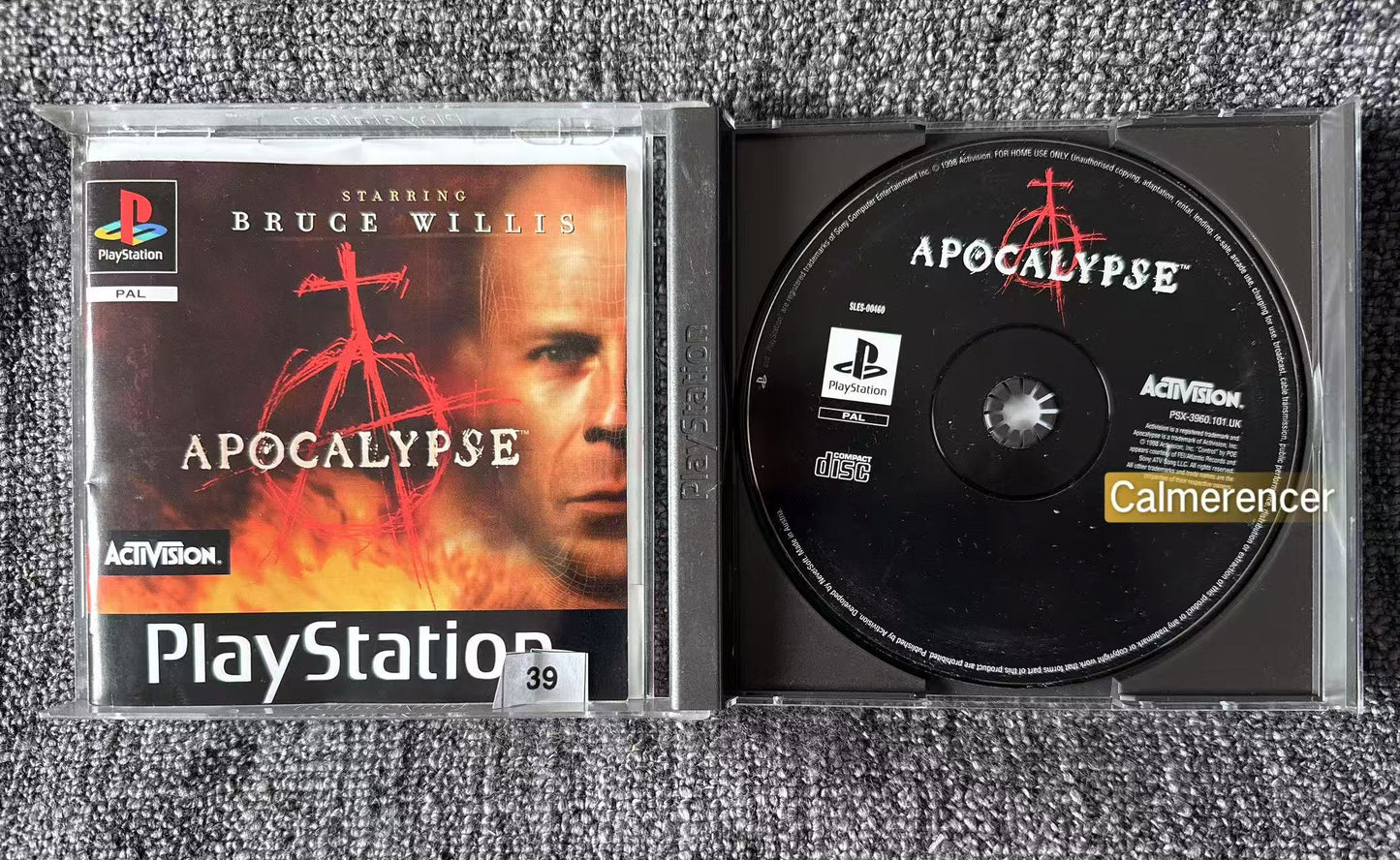 Apocalypse - Sony Playstation One (PS1) Game