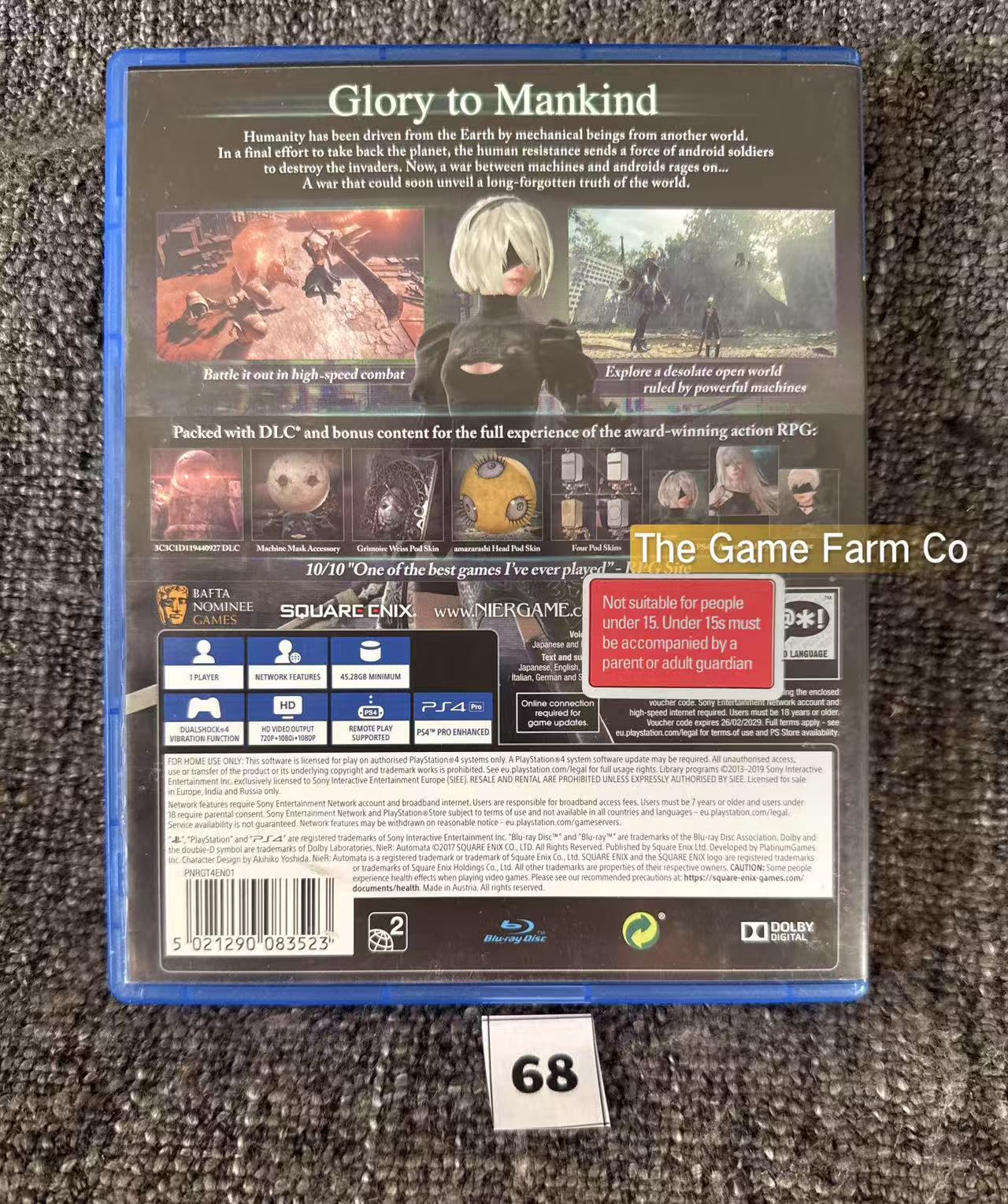 NieR: Automata Sony Playstation 4 (PS4) Game
