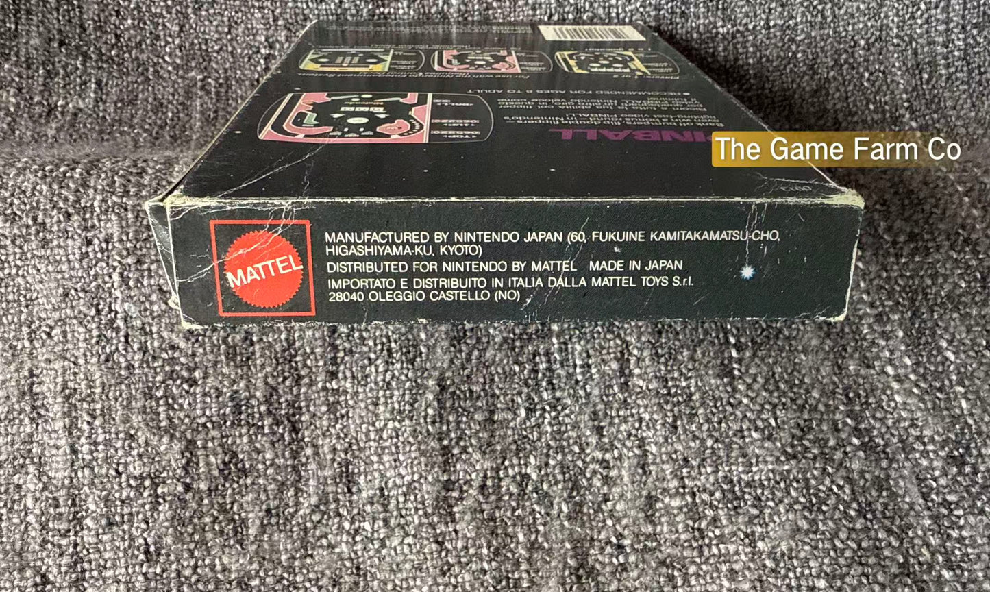 Pinball Boxed Game - Nes - Nintendo / Entertainment System - Pal Version