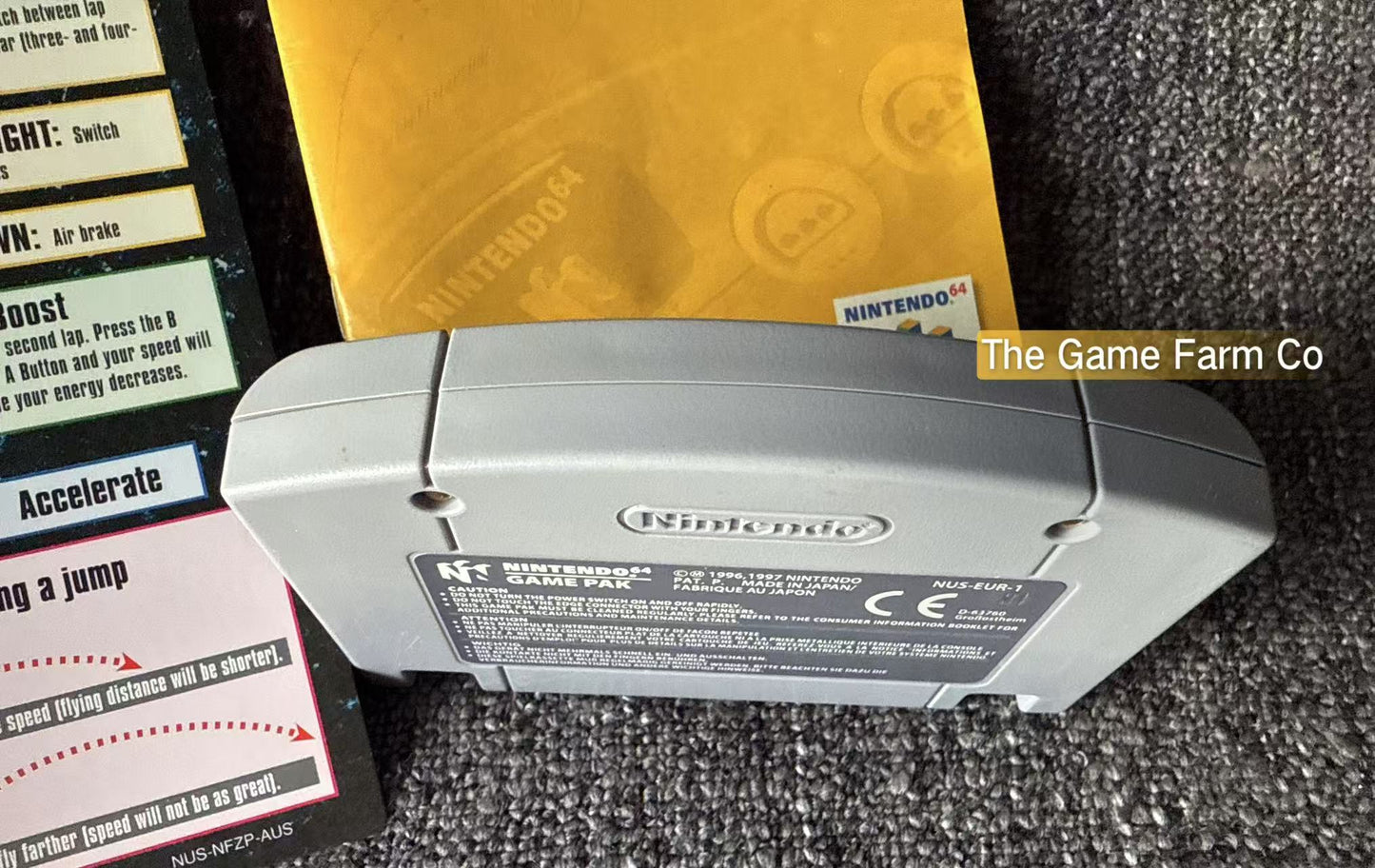 F-Zero X Game Boxed - Nintendo 64 / N64 - Pal Version