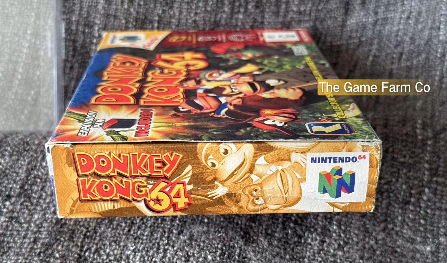 Donkey Kong 64 Game Boxed - Nintendo 64 / N64 - Pal Version