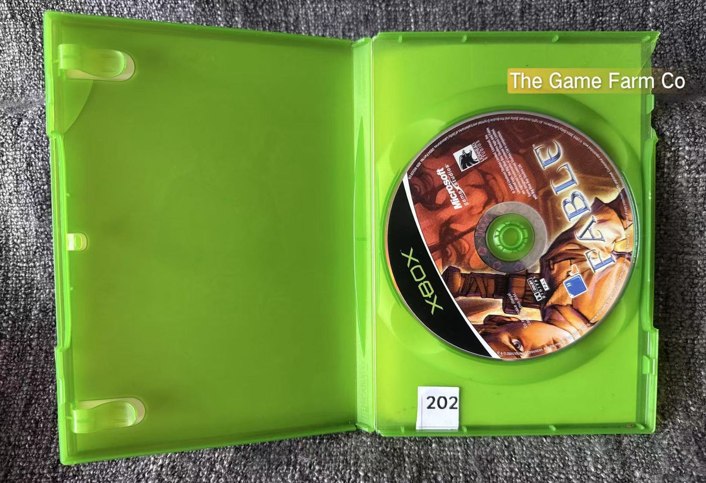 Fable Game Microsoft Xbox Original