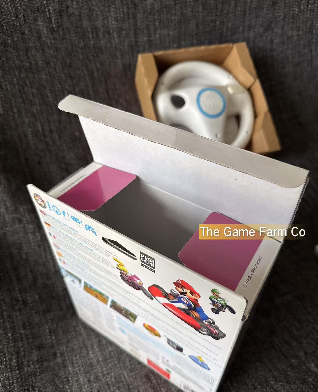 Mario Kart Game & Wheel bundle boxed - Nintendo Wii - Pal Version