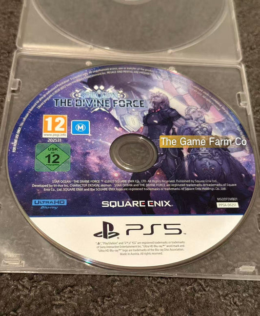 Star Ocean The Divine Force Loose Game - Sony Playstation 5 - Pal Version