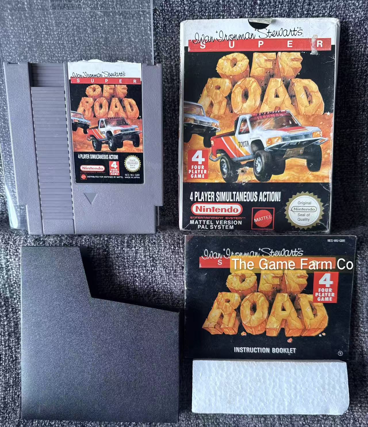 Super Off Road Boxed Game - Nes - Nintendo / Entertainment System - Pal Version