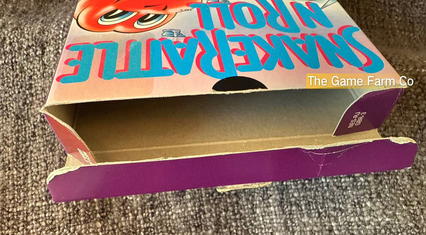 Snake Rattle 'N' Roll Boxed Game - Nes - Nintendo / Entertainment System - Pal Version