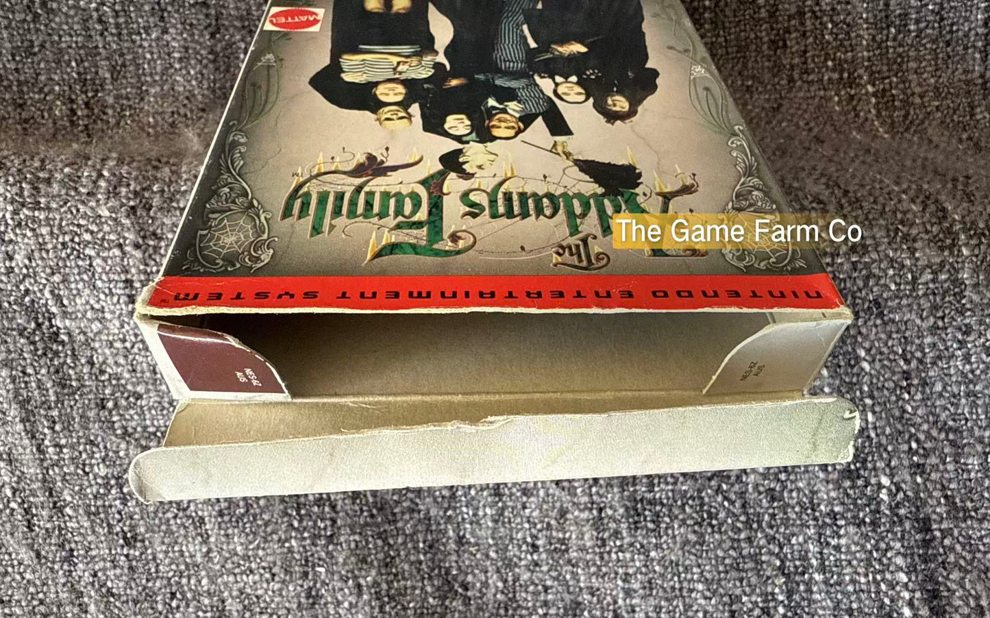 The Adams Family Boxed Game - Nes - Nintendo / Entertainment System - Pal Version