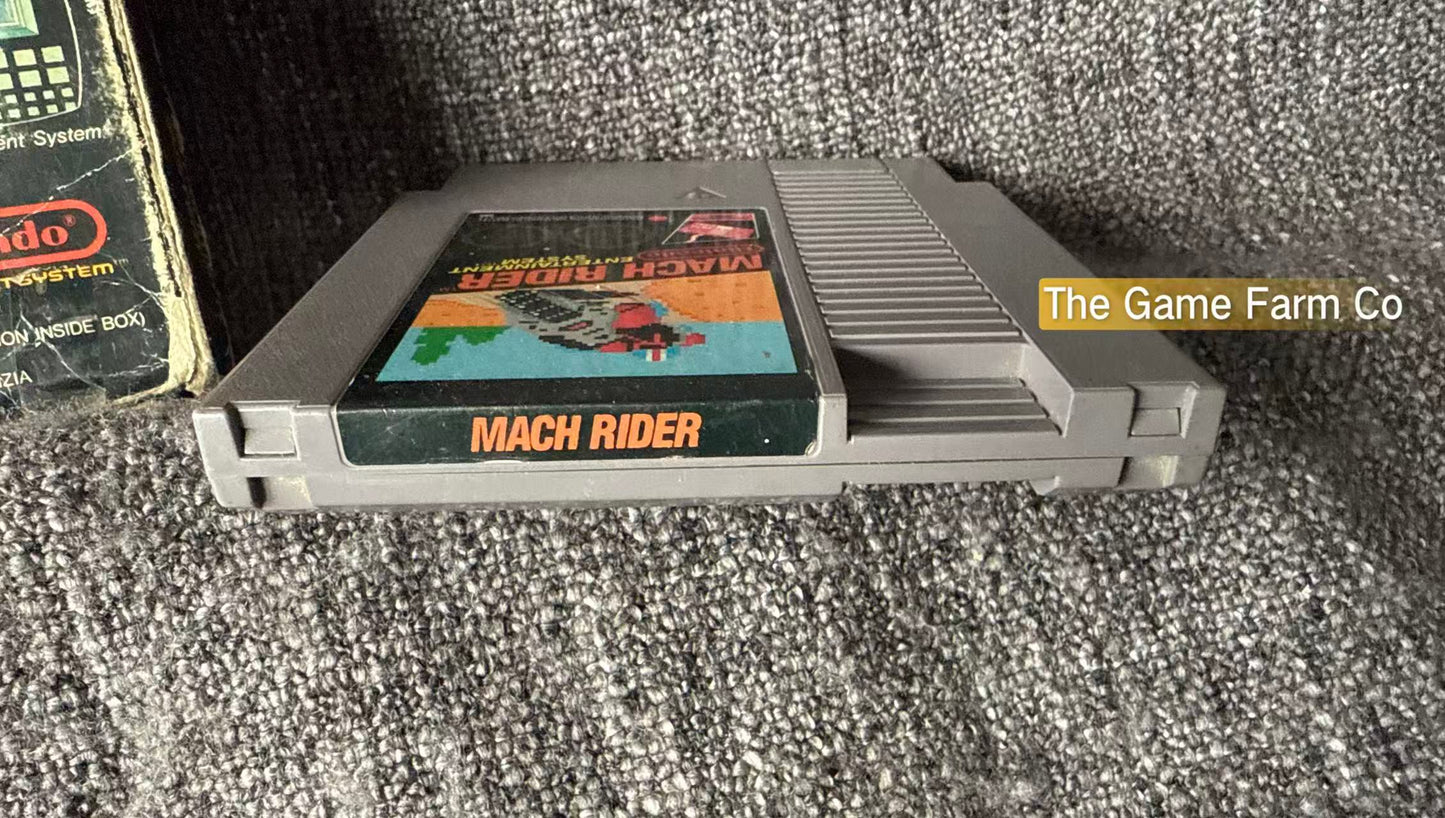 Mach Rider Boxed Game - Nes - Nintendo / Entertainment System - Pal Version