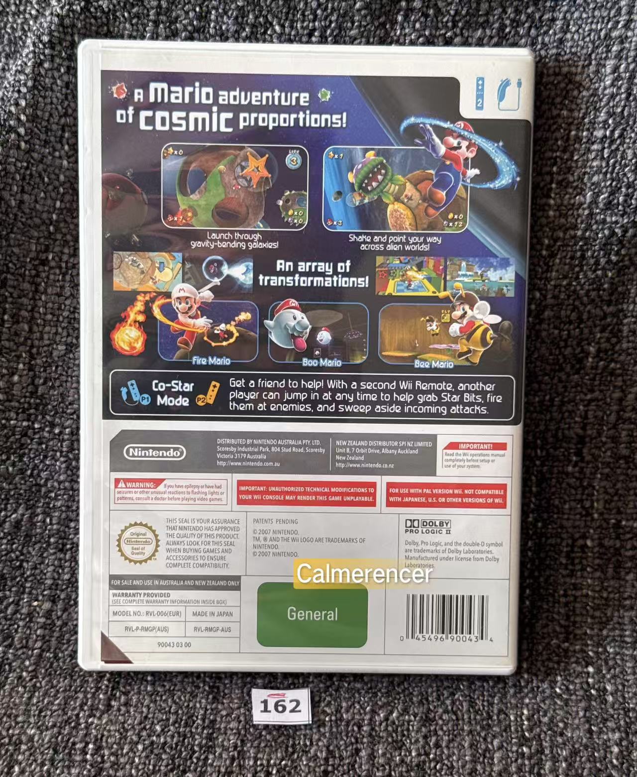 Super Mario Galaxy -  Nintendo Wii game