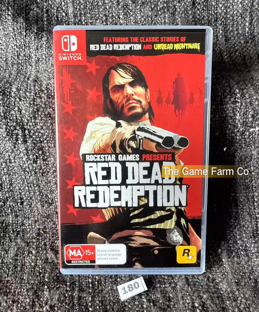 Red Dead Redemption (Nintendo Switch) Complete CIB Physical Cartridge PAL